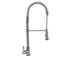 Stainless Steel Pullout kitchen Faucet, Satin Finish, UECFC07S